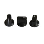 Davies 1510 Black Pointer Knobs for Amp and Effect Pedal - Black (Set of 10) - Ploutone