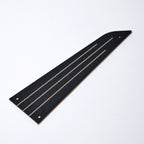 Custom Rickenbacker Truss Rod Cover "Jetstream" - Multiple Colors Black & Dark Cream - Ploutone