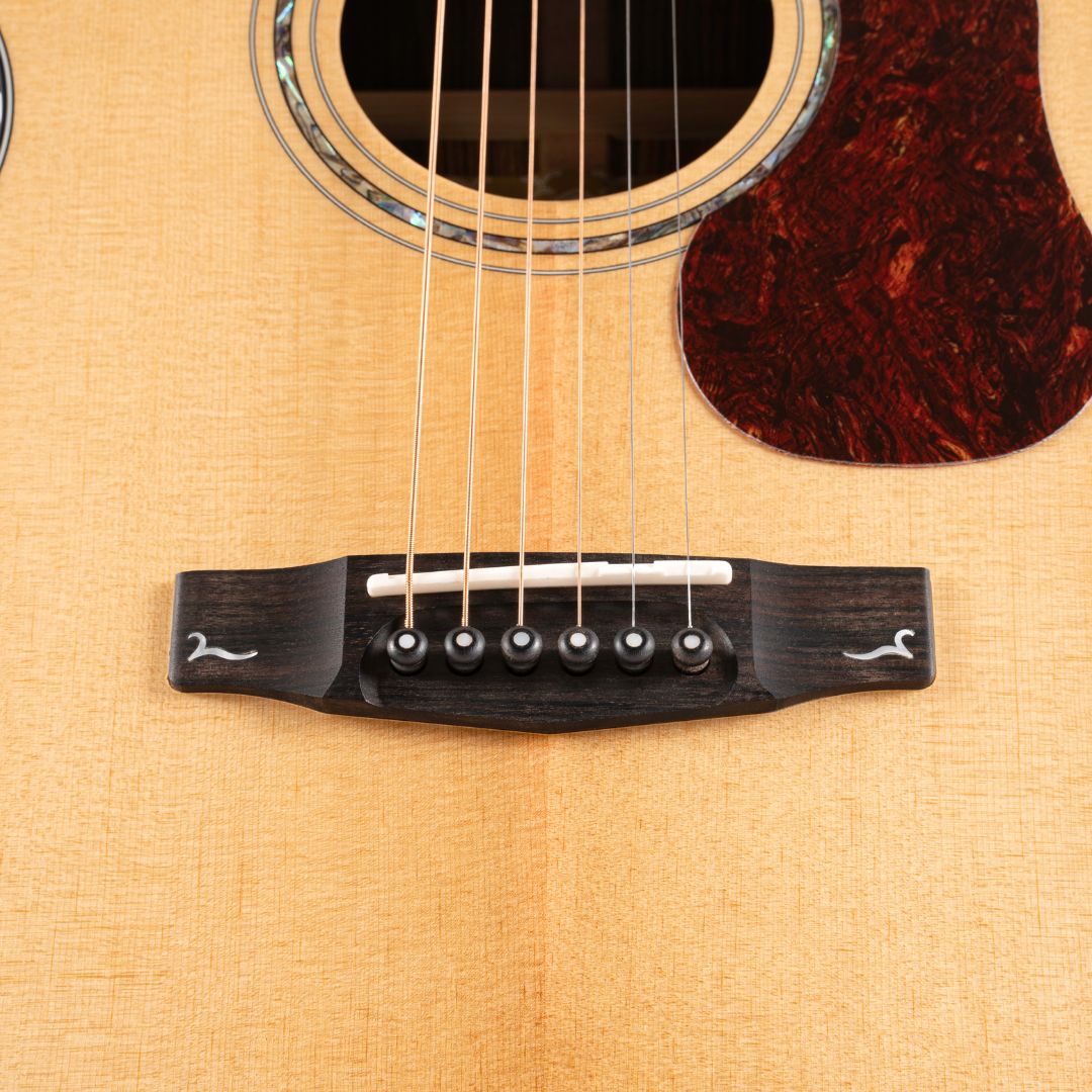 Cort Gold Series OC6 Orchestra Bocote Acoustic-Electric Guitar - Natural Gloss - Ploutone
