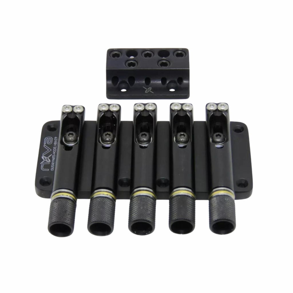 Nova Guitar Parts 5-String Headless Bass Bridge - Ploutone