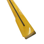 Vintage Yellow Gloss Maple Tele/Strat-Style Guitar Neck, 22 Fret, 25.5" Scale - Ploutone