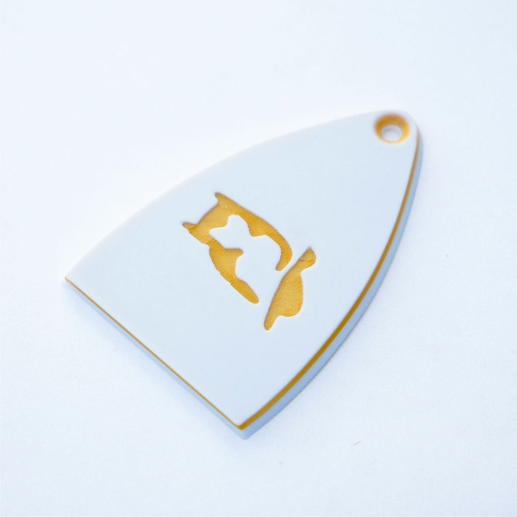 Custom PRS SE Truss Rod Cover – Owl (Multiple Colors) Guitar Fittings & Parts from Ploutone