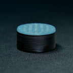 Opus Guitar Pedal Footswitch Topper (Set of 2) - Blue Glow in the Dark Honeycomb - Ploutone