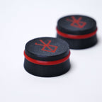 Berserker Custom Guitar Knobs (18 spline, 6mm) - Black & Red Knobs from Ploutone