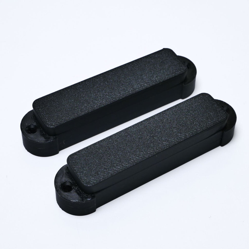 Closed Pickup Covers for Fender Jaguar (No Holes, Pair) - Multiple Colors - Ploutone