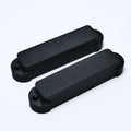 Closed Pickup Covers for Fender Jaguar (No Holes, Pair) - Multiple Colors - Ploutone