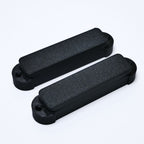 Closed Pickup Covers for Fender Jaguar (No Holes, Pair) - Multiple Colors - Ploutone
