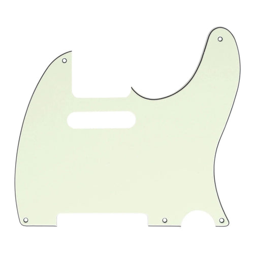 5-Hole Telecaster Pickguard - 3-Ply Ivory - Ploutone