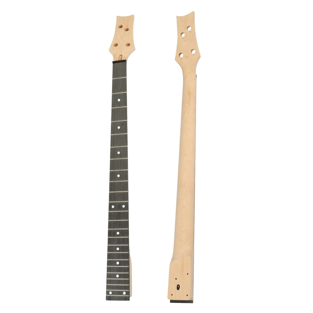 DIY Solderless Modern SR-Style Bass Guitar Kit – Mahogany Body, 24 Frets, P/J Pickups - Ploutone