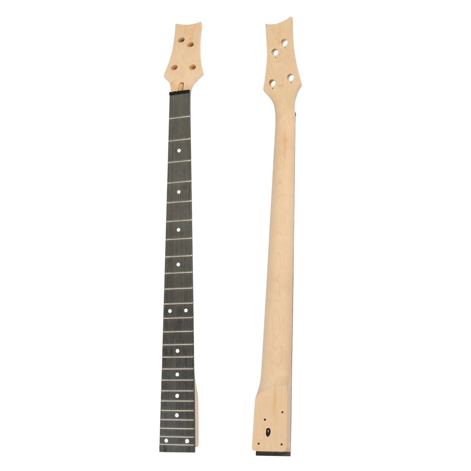 DIY Solderless Modern SR-Style Bass Guitar Kit – Mahogany Body, 24 Frets, P/J Pickups - Ploutone