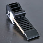 Telecaster Guitar Shaped Guitar Pick Holder - Black and White - Ploutone
