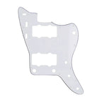 13-Hole Jazzmaster Pickguard - 3-Ply White - Ploutone