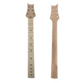 PRS-Style 22 Fret Mahogany Guitar Neck, Maple Fretboard, 24.75" Scale - Ploutone