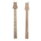 PRS-Style 22 Fret Mahogany Guitar Neck, Maple Fretboard, 24.75" Scale - Ploutone