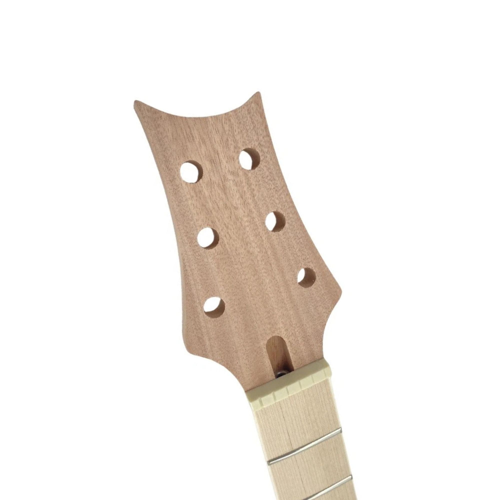 PRS-Style 22 Fret Mahogany Guitar Neck, Maple Fretboard, 24.75" Scale - Ploutone