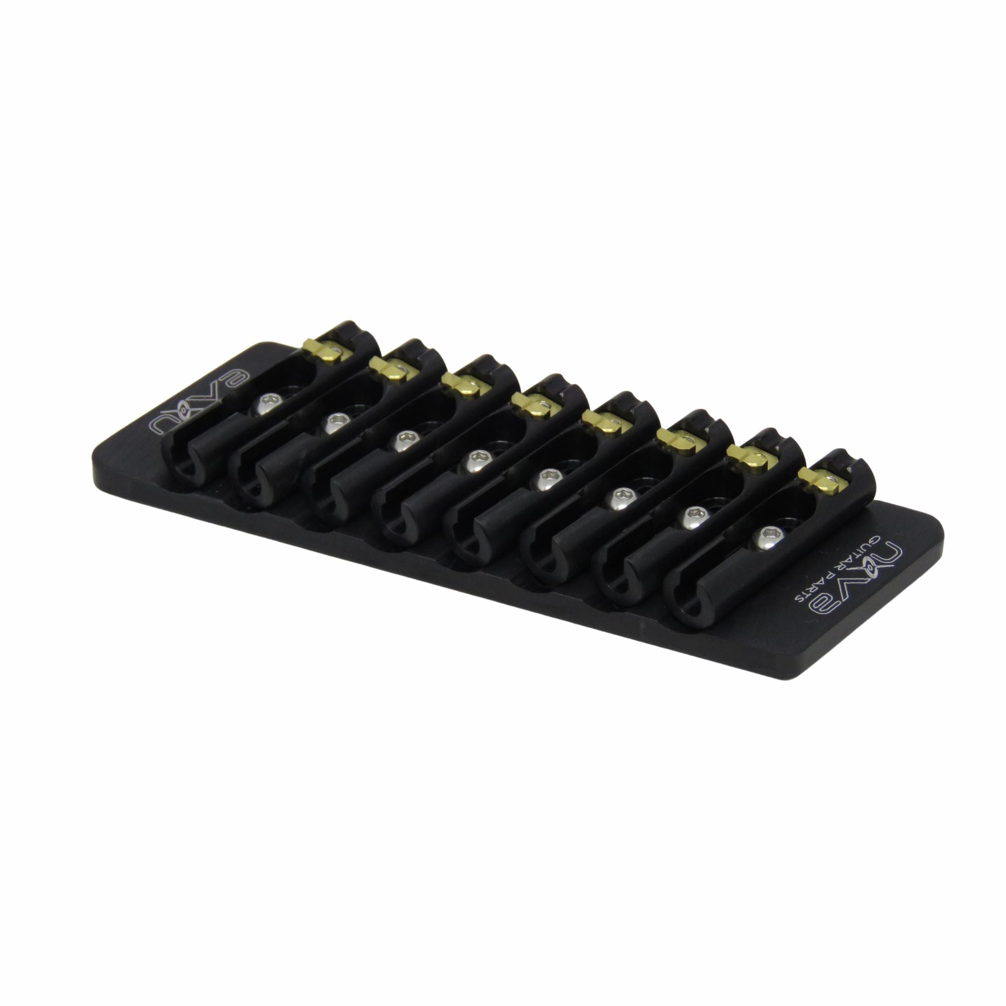 Nova Guitar Parts 8-String Fixed Multi-Scale Guitar Bridge - Ploutone