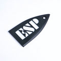 ESP Truss Rod Cover for ESP & LTD - ESP Logo (Black & White) - Ploutone