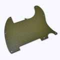 Custom Esquire Telecaster Pickguard (8-Hole) - Artisan Series - Textured Olive Drab Green - Ploutone