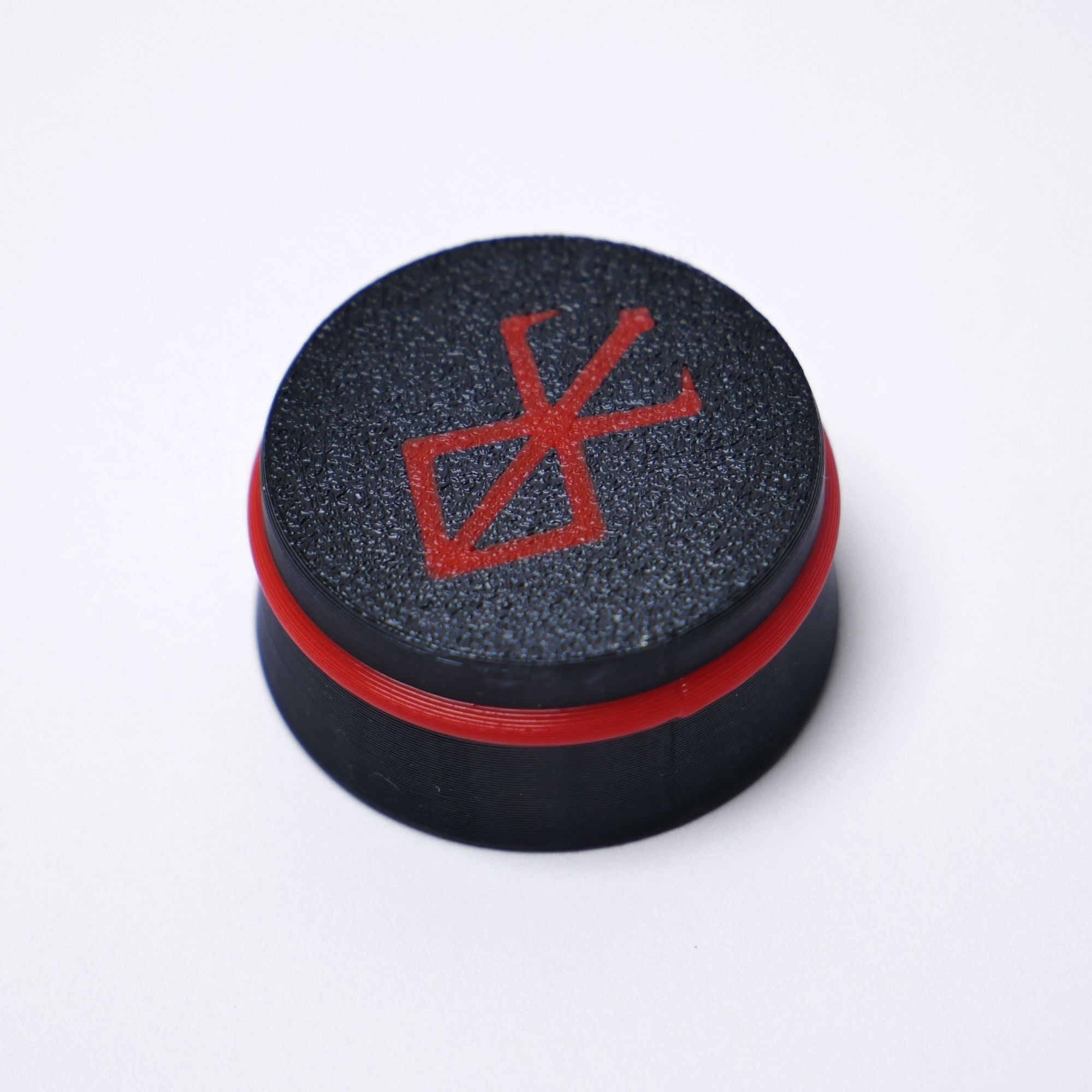 Berserker Custom Guitar Knobs (18 spline, 6mm) - Black & Red Knobs from Ploutone