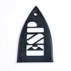 ESP Truss Rod Cover for ESP & LTD - ESP Logo (Black & White) - Ploutone