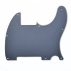 Custom Esquire Telecaster Pickguard (8-Hole) - Textured Artisan Series - Multiple Colors Gun Metal Gray - Ploutone