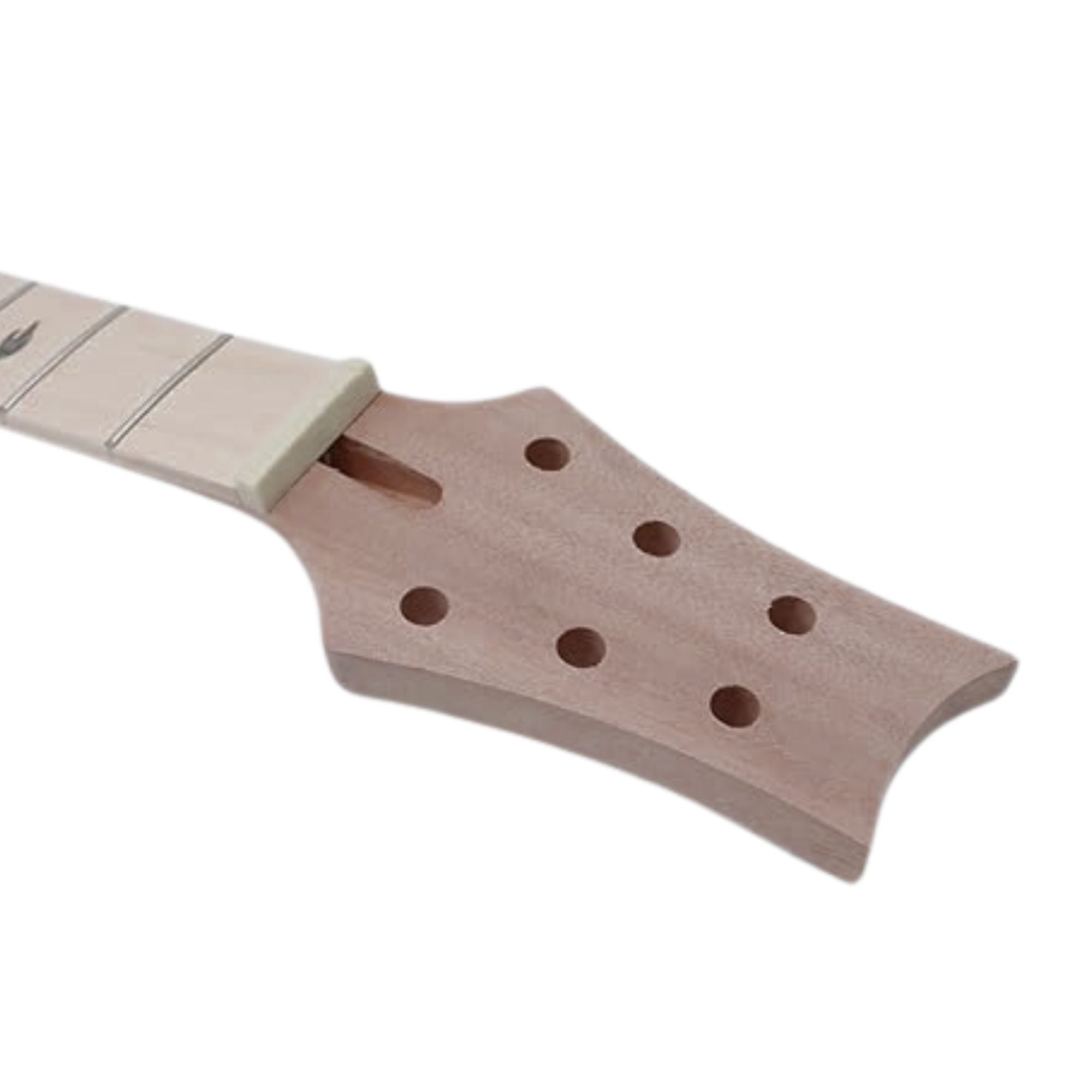 PRS-Style 22 Fret Mahogany Guitar Neck, Maple Fretboard, 24.75" Scale - Ploutone