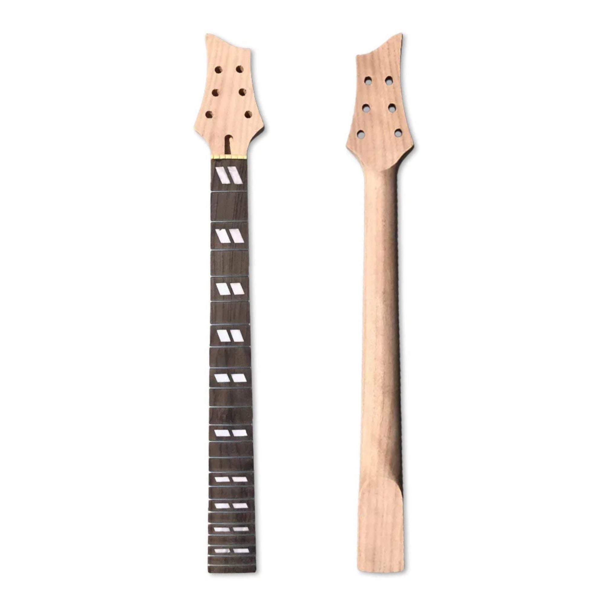 PRS-Style 22 Fret Mahogany Guitar Neck, Rosewood Fretboard, 25.5" Scale - Ploutone
