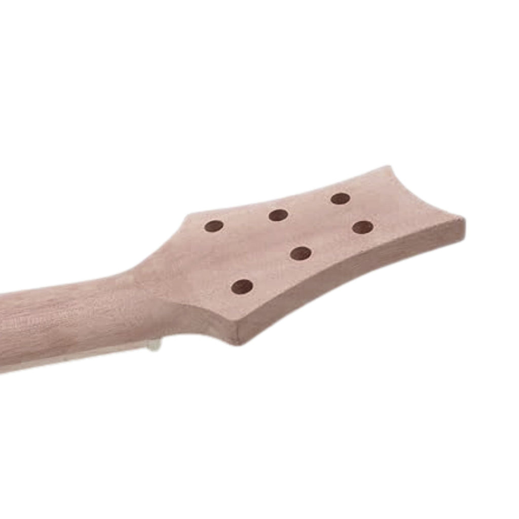 PRS-Style 22 Fret Mahogany Guitar Neck, Maple Fretboard, 24.75" Scale - Ploutone