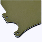Custom Esquire Telecaster Pickguard (8-Hole) - Artisan Series - Textured Olive Drab Green - Ploutone