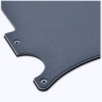 Custom Esquire Telecaster Pickguard (8-Hole) - Artisan Series - Textured Gun Metal Gray - Ploutone