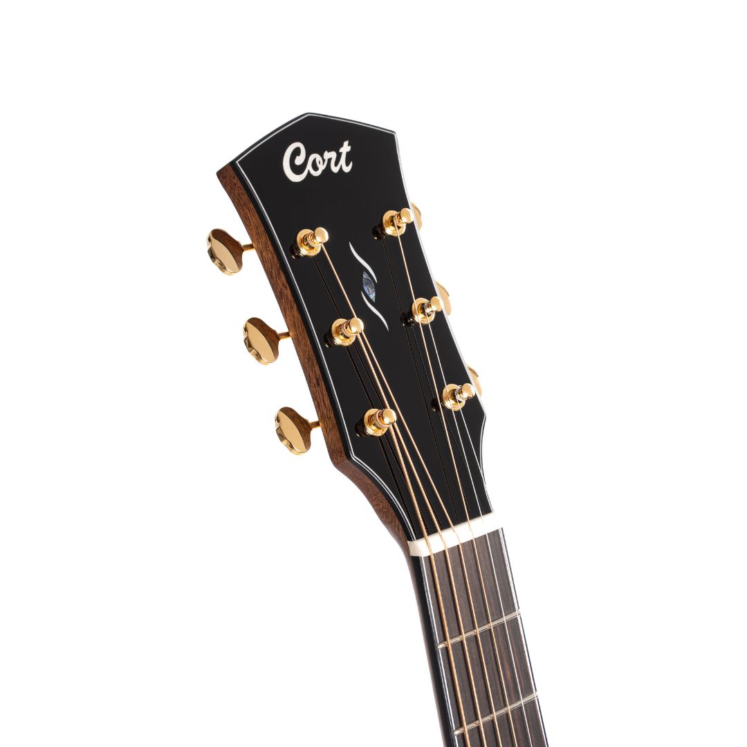 Cort Gold A6 Grand Auditorium Acoustic-Electric Guitar - Ploutone