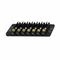 Nova Guitar Parts 7-String Fixed Multi-Scale Guitar Bridge - Ploutone