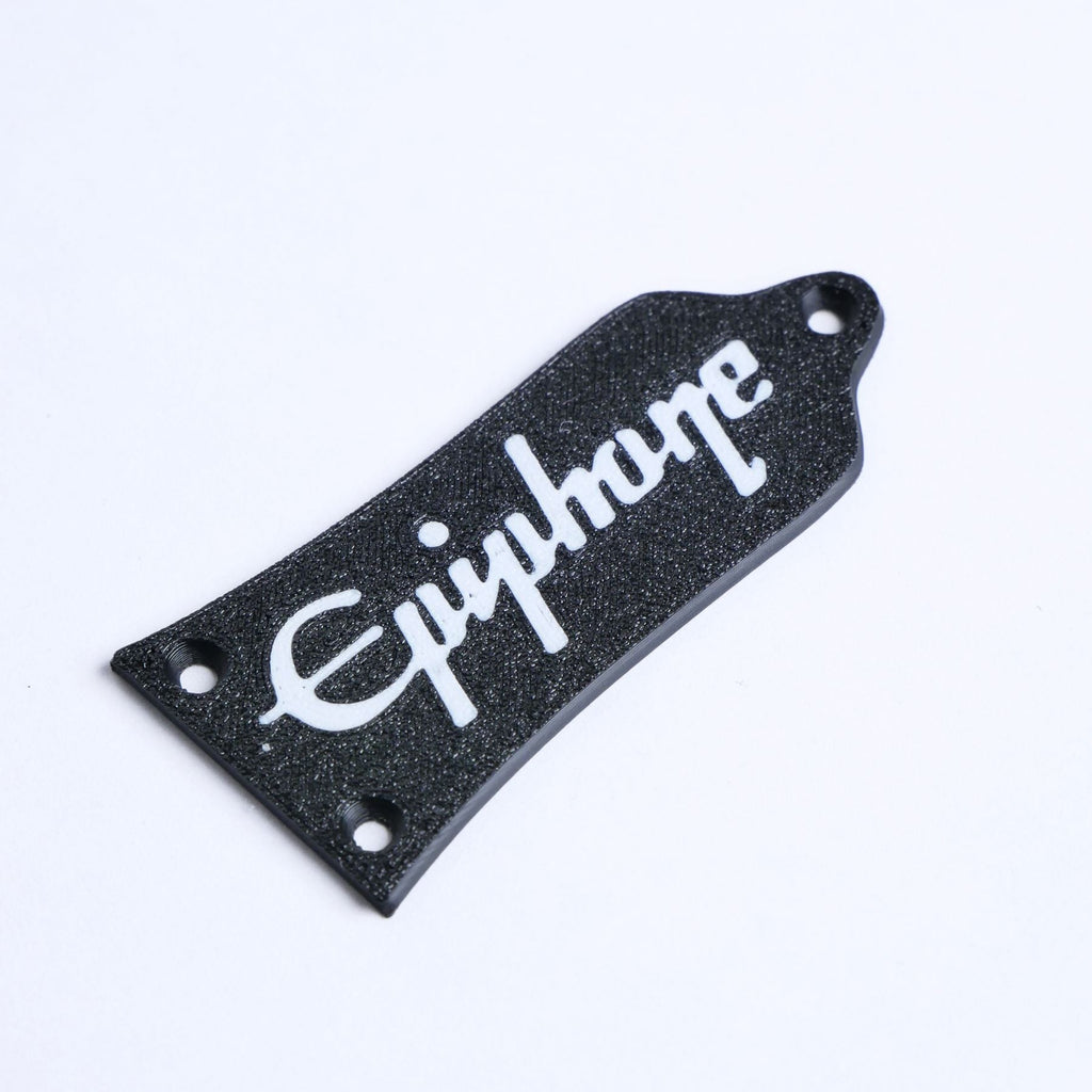 Custom Epiphone Truss Rod Cover - Epiphone Logo - Ploutone