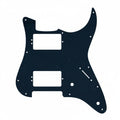 Kiesel Delos HH Pickguard - 15+ Colors 1-Ply Black - Ploutone