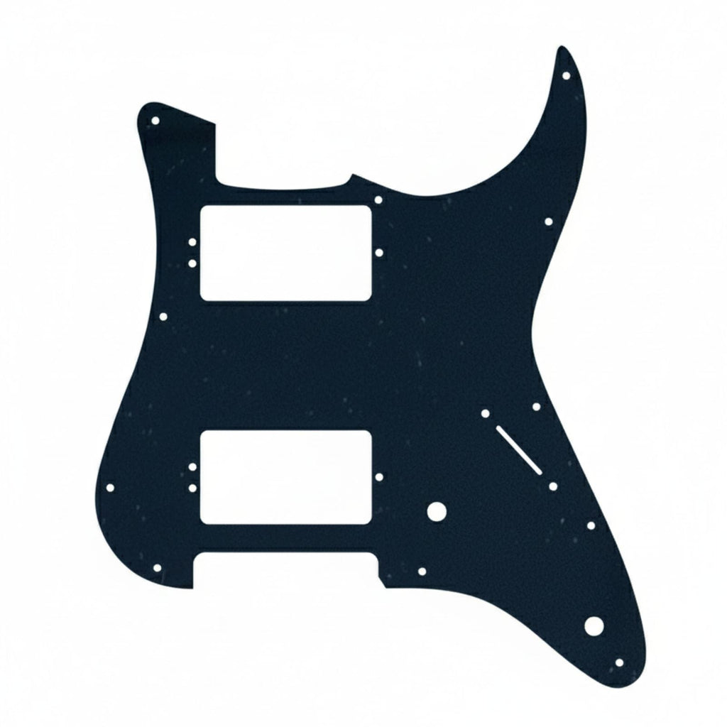 Kiesel Delos HH Pickguard - 1-Ply Black  from Ploutone