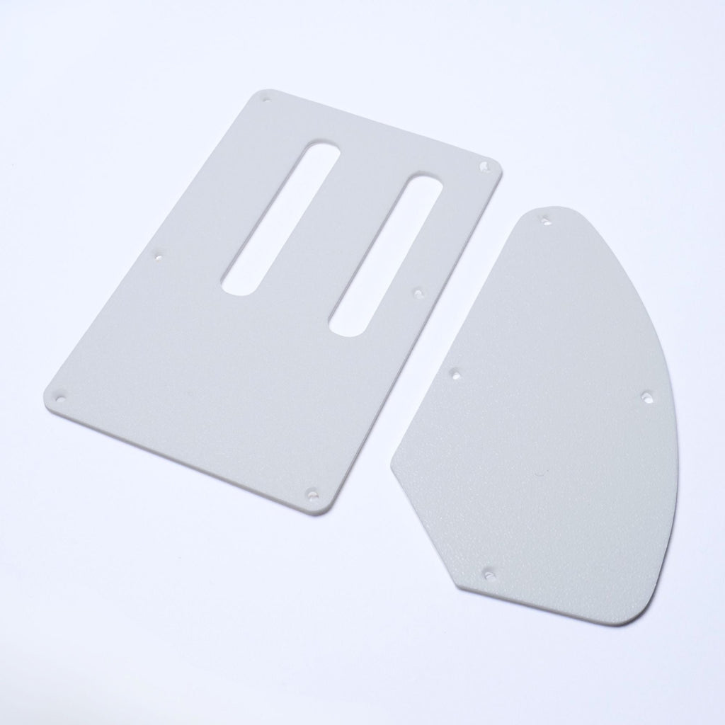 Ibanez JEM & RG Guitar Backplate Control Cover & Tremolo Cover Set - Multiple Colors White - Ploutone