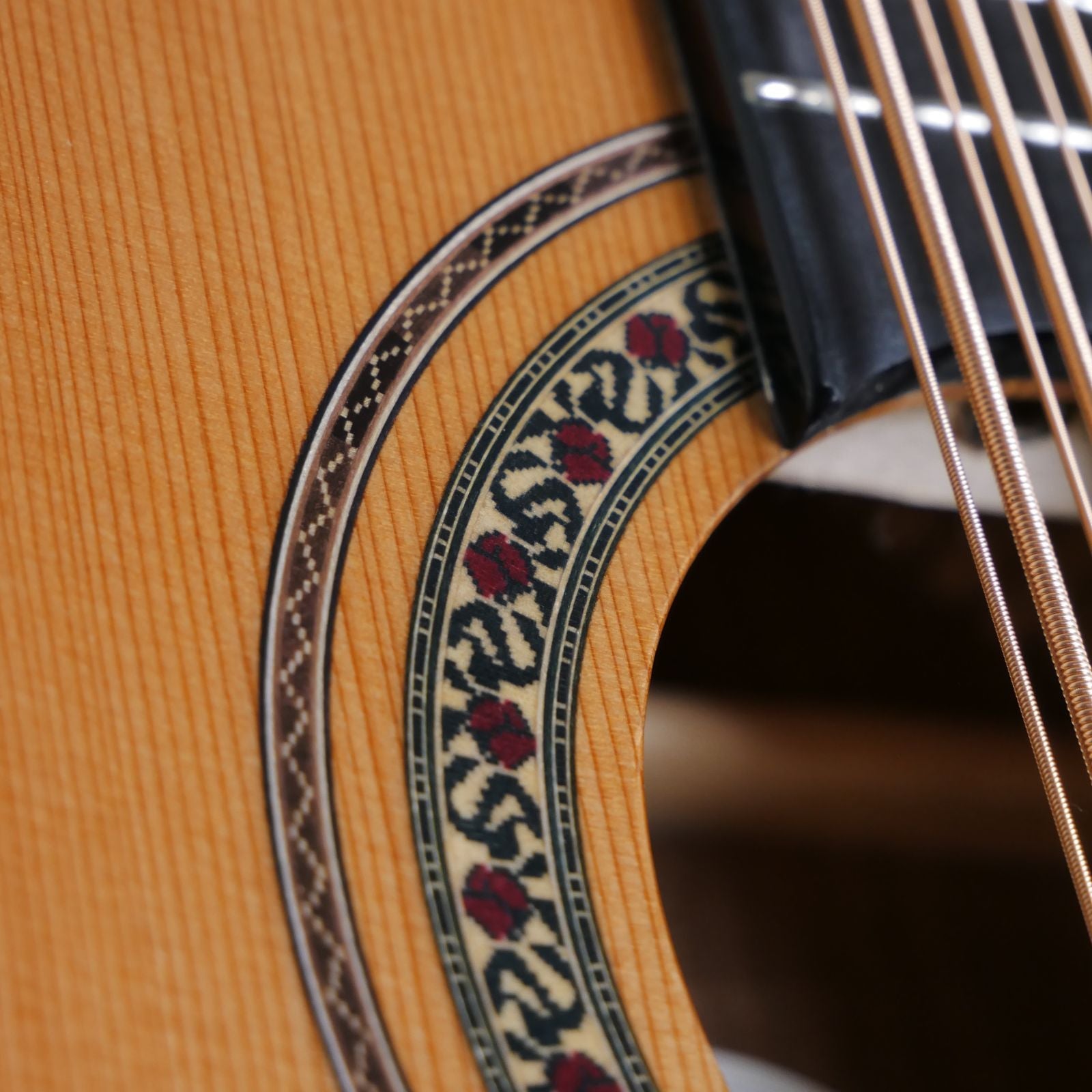 Oscar Schmidt OH52SE Acoustic-Electric Bajo Sexto w/ Bag - Solid Cedar & Macassar Ebony - Ploutone