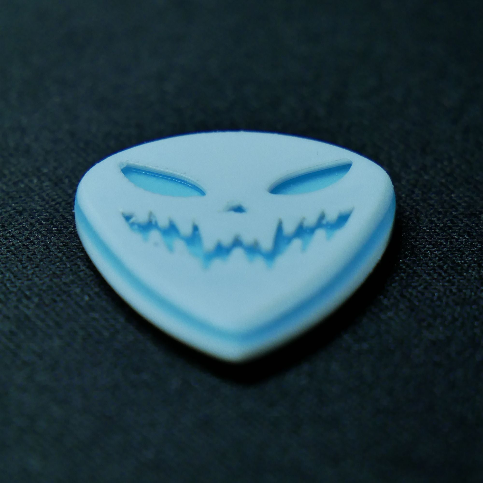 Opus Skalm VALKORE™ - Glow in the Dark Reaper Handmade Guitar Pick - Ploutone