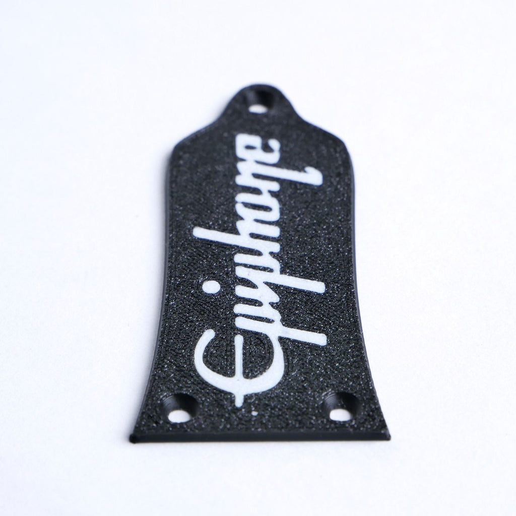 Custom Epiphone Truss Rod Cover - Epiphone Logo - Ploutone