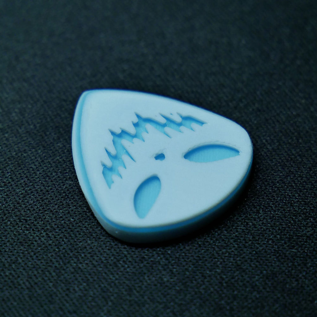 Opus Skalm VALKORE™ - Glow in the Dark Reaper Handmade Guitar Pick - Ploutone