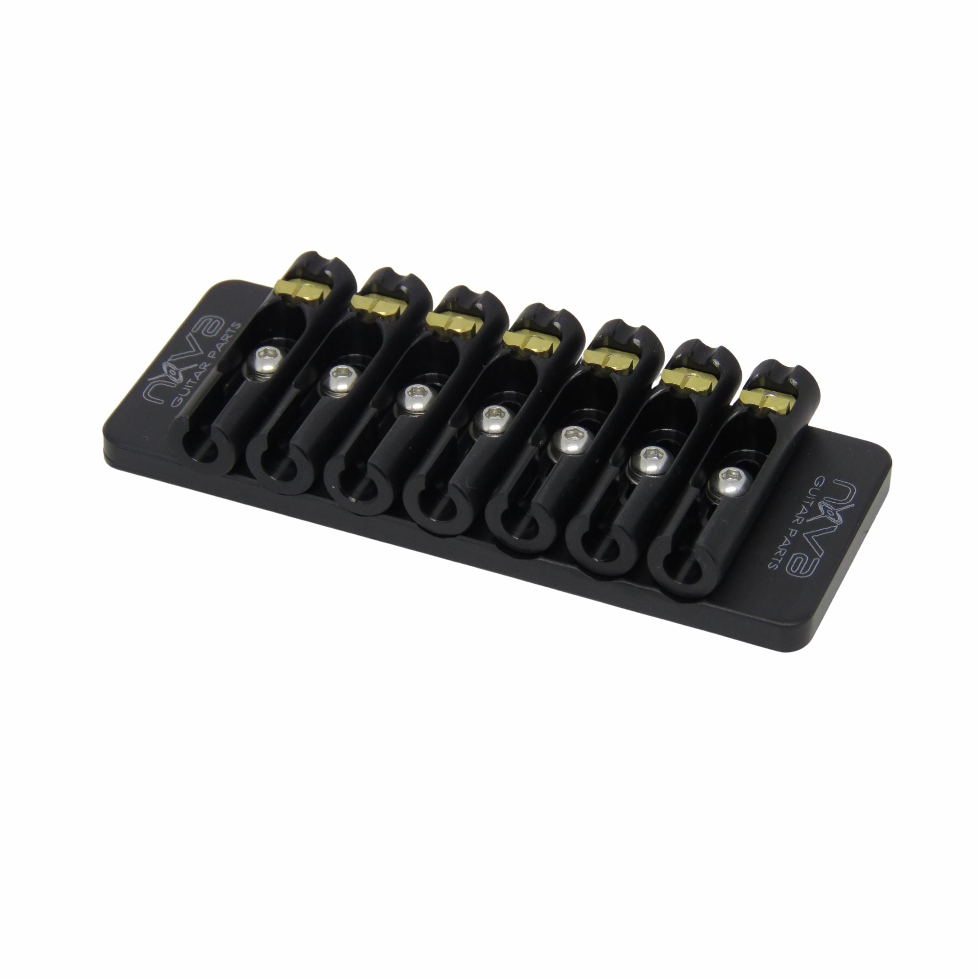 Nova Guitar Parts 7-String Fixed Guitar Bridge - Ploutone