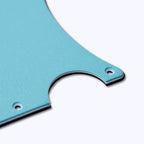 Custom Esquire Telecaster Pickguard (8-Hole) - Artisan Series - Textured Tropical Teal - Ploutone