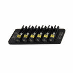 Nova Guitar Parts 6-String Fixed Multi-Scale Guitar Bridge - Ploutone