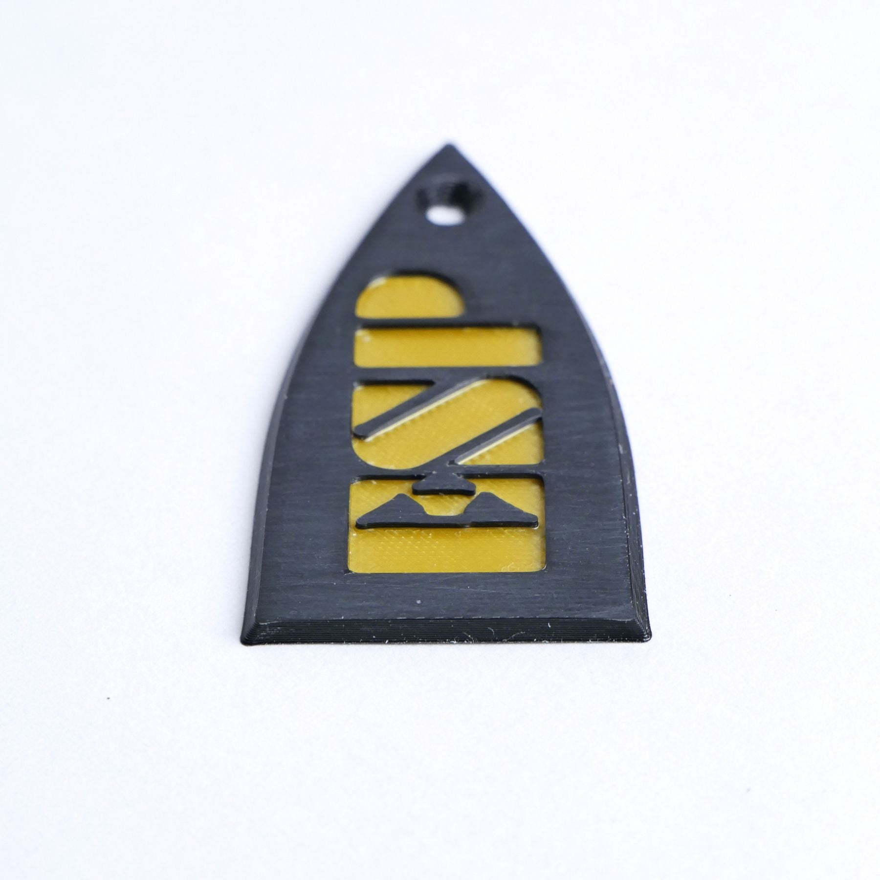 ESP Truss Rod Cover for ESP & LTD - ESP Logo (Black & Gold) - Ploutone
