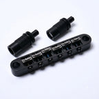 Tune-O-Matic Roller Bridge for Epiphone Les Paul - Chrome/Gold/Black Black - Ploutone