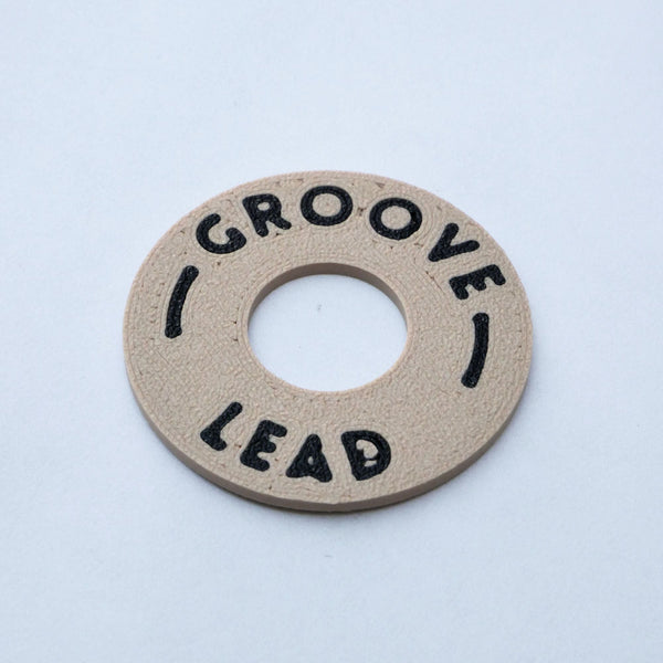 Guitar Toggle Switch Plate - Cream  from Ploutone