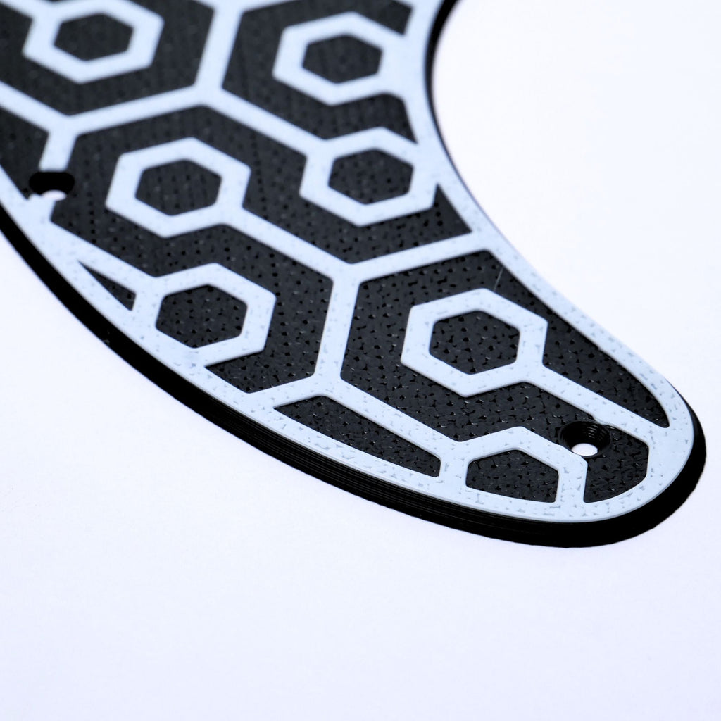 Custom 8-Hole Telecaster Pickguard – Artisan Series Frigate - Ploutone