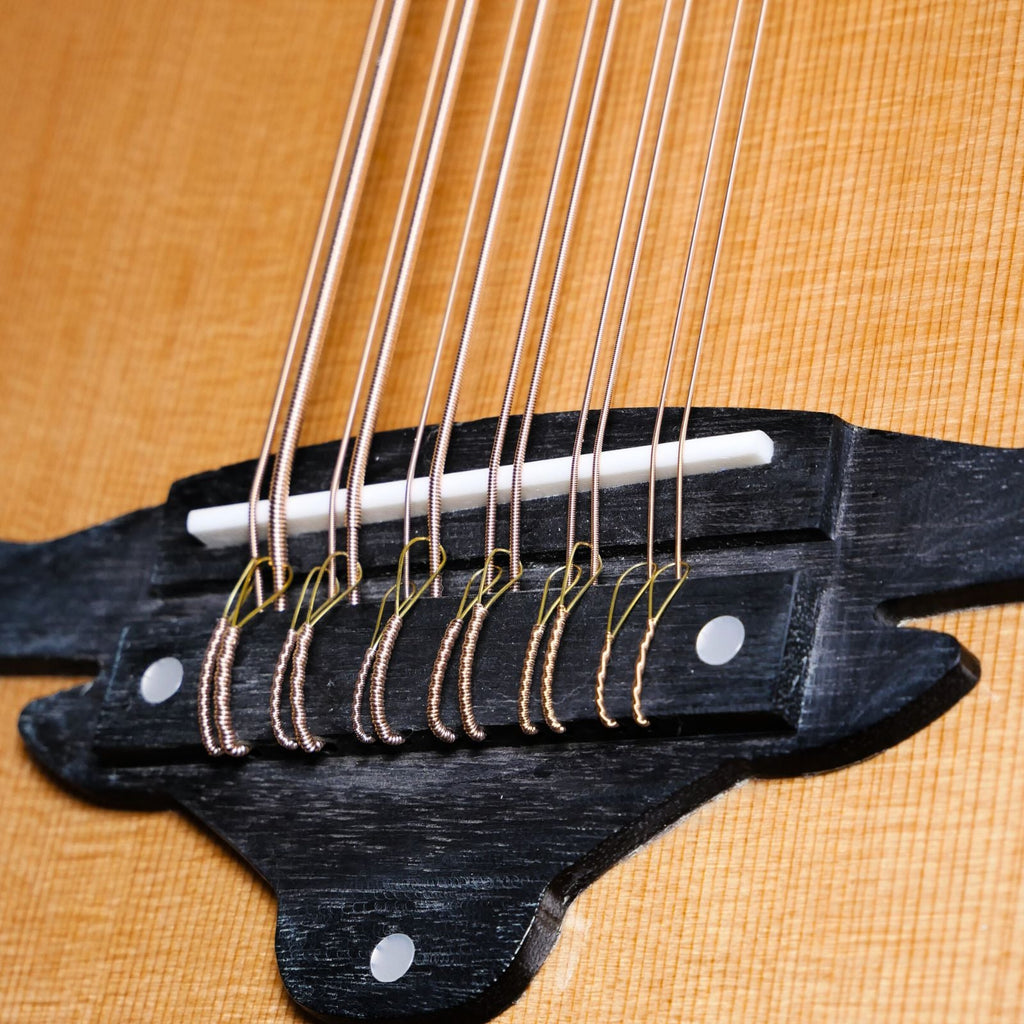 Oscar Schmidt OH52SE Acoustic-Electric Bajo Sexto w/ Bag - Solid Cedar & Macassar Ebony - Ploutone