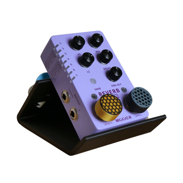 Opus Desktop Guitar Pedal Stand (45°) - Fits for Universal Audio, Boss, Digitech, & More Pedal Stands from Ploutone