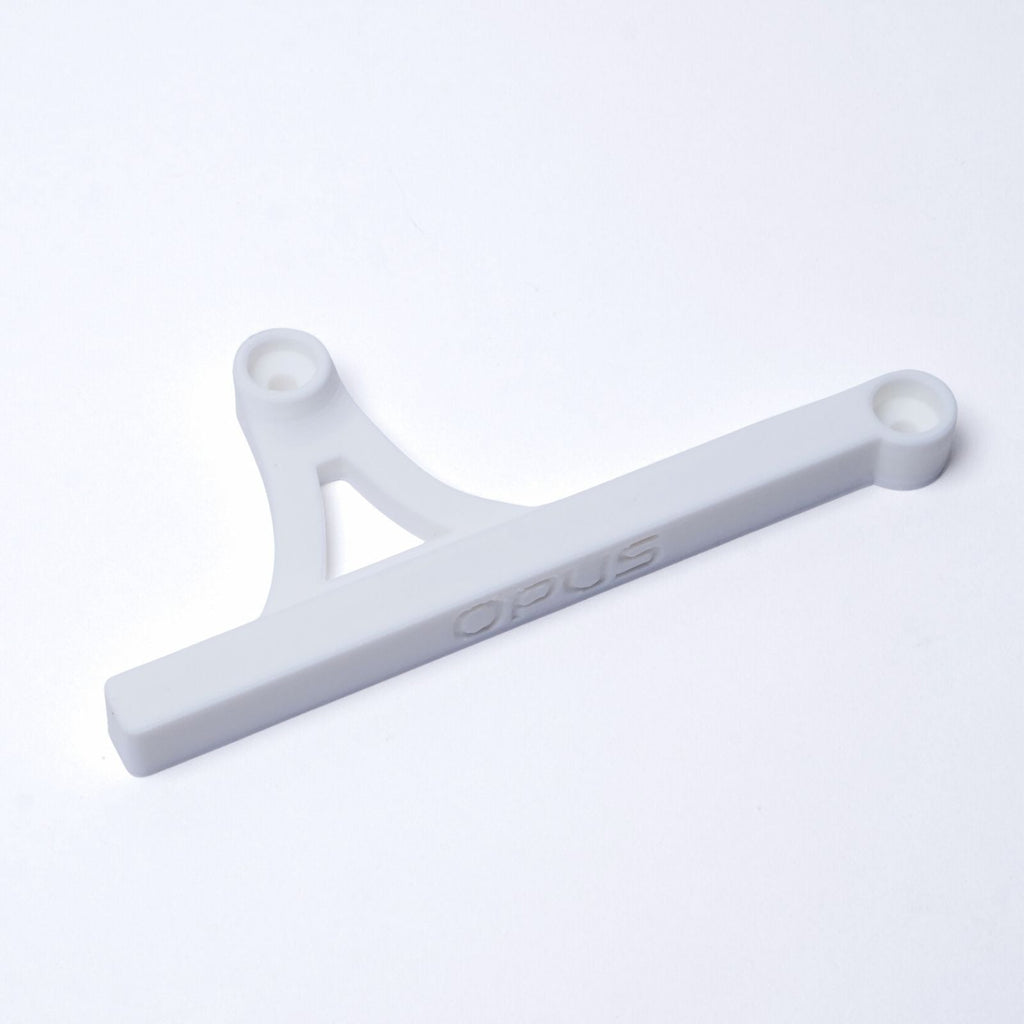 Music Man Sterling & Stingray Ray Bass Thumb Rest - No-Drill Tug Bar, Ergonomic Grip White - Ploutone